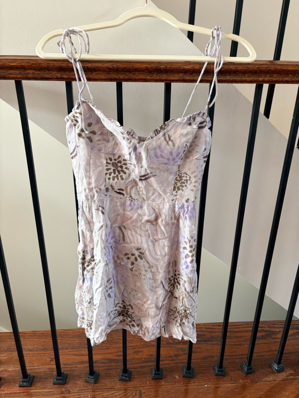 Aritzia (Wilfred) Light Purple Mini Dress